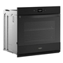 Four mural simple encastré de 30 po Whirlpool - WOES5030LB