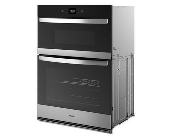 Four mural combiné encastré de 27 po Whirlpool - WOEC5027LZ