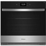 Four mural simple de 27 po, 4.3 pi³. avec Air Fry Whirlpool - WOES7027PZ
