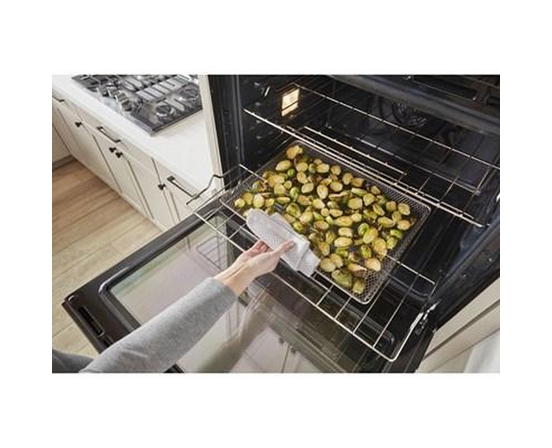 Four mural simple de 27 po, 4.3 pi³. avec Air Fry Whirlpool - WOES7027PZ