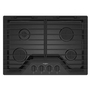 Cuisinière à gaz encastrable de 30 po avec grilles en fonte EZ-2-Lift™ Whirlpool - WCGK5030PB