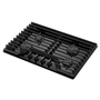 Cuisinière à gaz encastrable de 30 po avec grilles en fonte EZ-2-Lift™ Whirlpool - WCGK5030PB