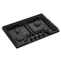Cuisinière à gaz encastrable de 30 po avec grilles en fonte EZ-2-Lift™ Whirlpool - WCGK5030PB