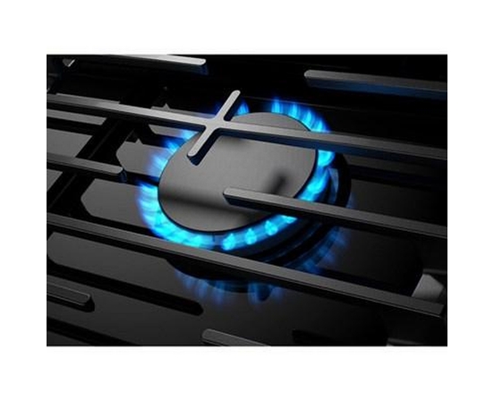 Cuisinière à gaz encastrable de 30 po avec grilles en fonte EZ-2-Lift™ Whirlpool - WCGK5030PB