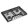 Cuisinière à gaz encastrable de 30 po avec grilles en fonte EZ-2-Lift™ Whirlpool - WCGK5030PS