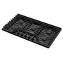 Cuisinière à gaz encastrable de 36 po avec grilles en fonte EZ-2-Lift™ Whirlpool - WCGK5036PB