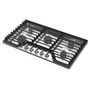 Cuisinière à gaz encastrable de 36 po avec grilles en fonte EZ-2-Lift™ Whirlpool - WCGK5036PS