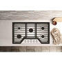 Cuisinière à gaz encastrable de 36 po avec grilles en fonte EZ-2-Lift™ Whirlpool - WCGK5036PS