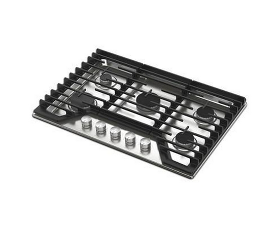 Table de cuisson encastrée à gaz de 30 po avec brûleur SpeedHeat™ Whirlpool - WCGK7030PS