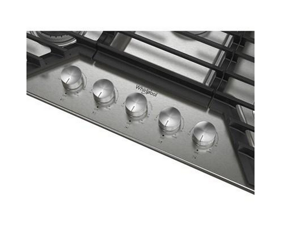 Table de cuisson encastrée à gaz de 30 po avec brûleur SpeedHeat™ Whirlpool - WCGK7030PS