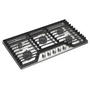 Table de cuisson à gaz encastrée de 36 po avec des grilles en fonte EZ-2-Lift™ Whirlpool - WCGK7036PS