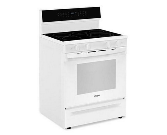 Cuisinière amovible électrique de 30 po avec technologie de cuisson à l'air Whirlpool - YWFES7530RW