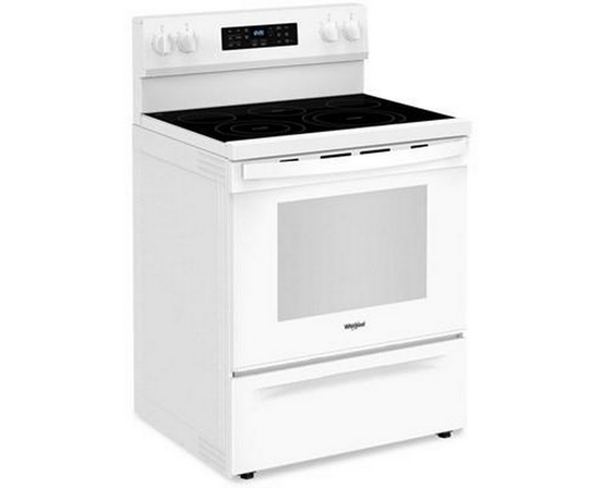 Cuisinière amovible électrique de 30 po. avec friture à l'air Whirlpool - YWFES5030RW