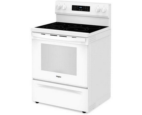 Cuisinière amovible électrique de 30 po. avec friture à l'air Whirlpool - YWFES5030RW