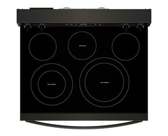 Cuisinière amovible électrique de 30 po. avec friture à l'air Whirlpool - YWFES5030RV