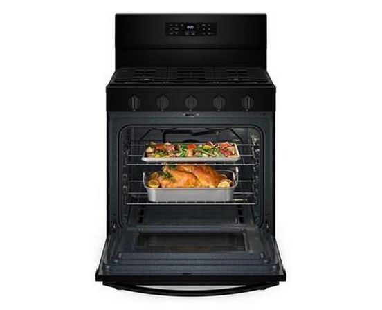 Cuisinière autonome à gaz de 30 po avec technologie Air Fry Whirlpool - WFGS5030RB