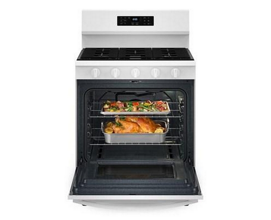 Cuisinière autonome à gaz de 30 po avec technologie Air Fry Whirlpool - WFGS5030RW
