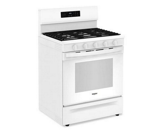 Cuisinière autonome à gaz de 30 po avec technologie Air Fry Whirlpool - WFGS5030RW