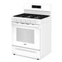 Cuisinière autonome à gaz de 30 po avec technologie Air Fry Whirlpool - WFGS5030RW