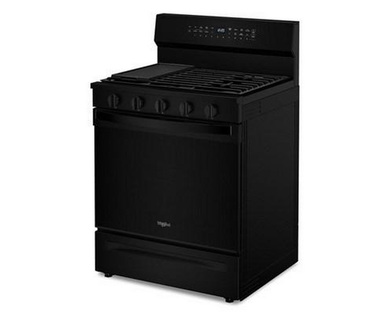 Cuisinière autonome à gaz de 30 po avec technologie Air Fry Whirlpool - WFGS7530RB