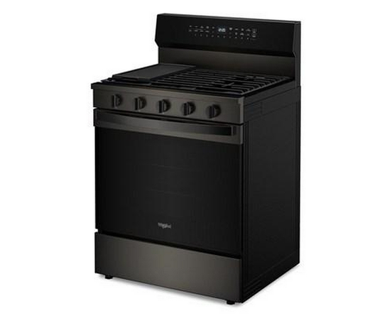 Cuisinière autonome à gaz de 30 po avec technologie Air Fry Whirlpool - WFGS7530RV