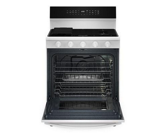 Cuisinière autonome à gaz de 30 po avec technologie Air Fry Whirlpool - WFGS7530RW