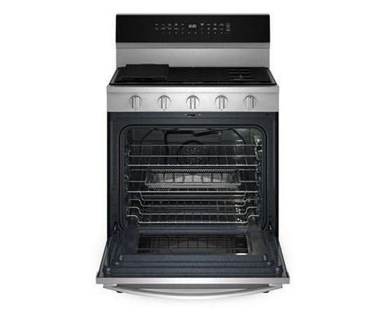 Cuisinière autonome à gaz de 30 po avec technologie Air Fry Whirlpool - WFGS7530RZ