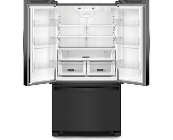 Réfrigérateur trois portes avec porte à deux battants de 36 po Whirlpool - WRFC2036RB