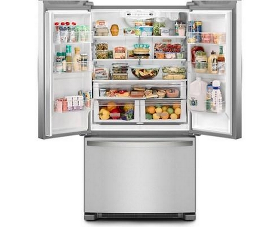 Réfrigérateur trois portes avec porte à deux battants de 36 po Whirlpool - WRFC2036RZ