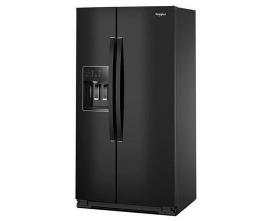 Réfrigérateur côte-à-côte de 36 po, 21 pi³. avec distributeur d'eau et de glace Whirlpool - WRSC5536RB
