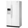 Réfrigérateur côte-à-côte de 36 po, 21 pi³. avec distributeur d'eau et de glace Whirlpool - WRSC5536RW