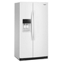Réfrigérateur côte-à-côte de 36 po, 21 pi³. avec distributeur d'eau et de glace Whirlpool - WRSC5536RW