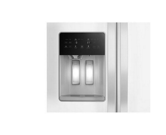 Réfrigérateur côte-à-côte de 36 po, 21 pi³. avec distributeur d'eau et de glace Whirlpool - WRSC5536RW