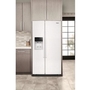 Réfrigérateur côte-à-côte de 36 po, 21 pi³. avec distributeur d'eau et de glace Whirlpool - WRSC5536RW