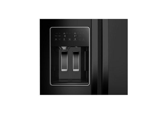 Réfrigérateur côte-à-côte de 36 po, 28 pi³. avec distributeur d'eau et de glace Whirlpool - WRSF5536RB