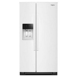 Réfrigérateur côte-à-côte de 36 po, 28 pi³. avec distributeur d'eau et de glace Whirlpool - WRSF5536RW