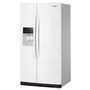 Réfrigérateur côte-à-côte de 36 po, 28 pi³. avec distributeur d'eau et de glace Whirlpool - WRSF5536RW