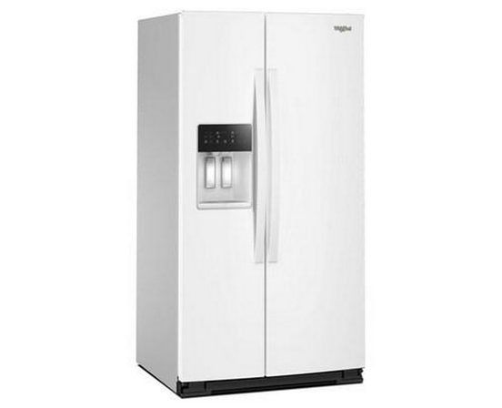 Réfrigérateur côte-à-côte de 36 po, 28 pi³. avec distributeur d'eau et de glace Whirlpool - WRSF5536RW