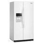 Réfrigérateur côte-à-côte de 36 po, 28 pi³. avec distributeur d'eau et de glace Whirlpool - WRSF5536RW