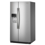 Réfrigérateur côte-à-côte de 36 po, 28 pi³. avec distributeur d'eau et de glace Whirlpool - WRSF5536RZ