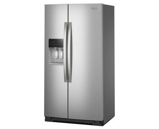 Réfrigérateur côte-à-côte de 36 po avec distributeur d'eau et de glace Whirlpool - WRSC6536RZ