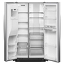 Réfrigérateur côte-à-côte de 36 po avec distributeur d'eau et de glace Whirlpool - WRSF6536RZ