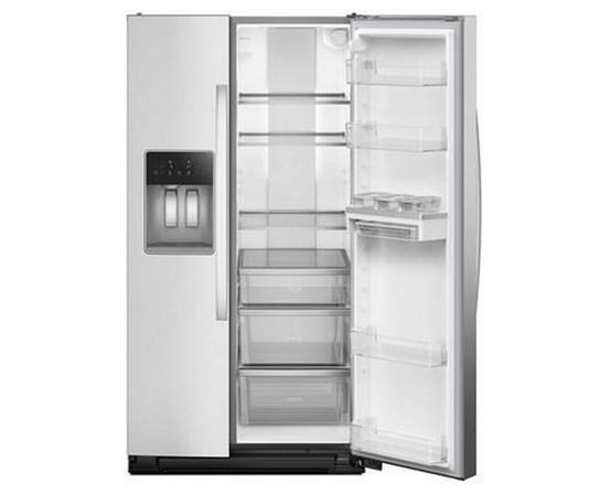 Réfrigérateur côte-à-côte de 36 po avec distributeur d'eau et de glace Whirlpool - WRSF6536RZ