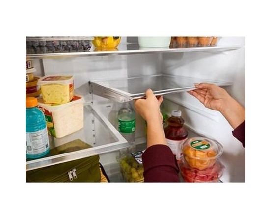 Réfrigérateur trois portes avec porte à deux battants autoportant de 36 po, 31 pi³. avec distributeur d'eau interne Whirlpool - WRFF3336SZ