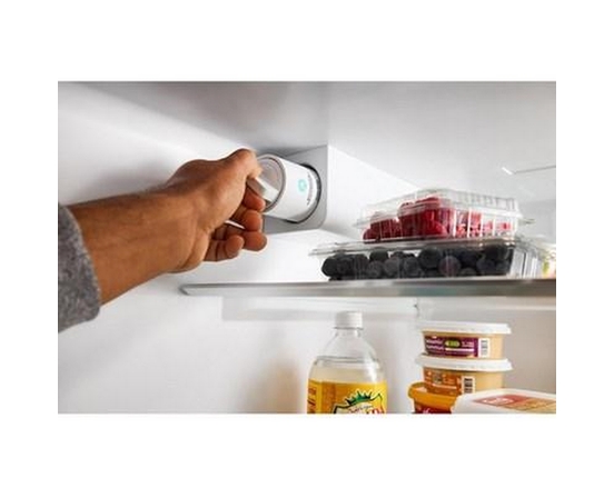 Réfrigérateur trois portes avec porte à deux battants autoportant de 36 po, 31 pi³. avec distributeur d'eau interne Whirlpool - WRFF3336SZ