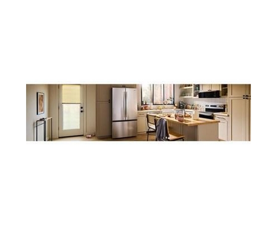 Réfrigérateur trois portes avec porte à deux battants autoportant de 36 po, 31 pi³. avec distributeur d'eau interne Whirlpool - WRFF3336SZ