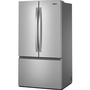 Réfrigérateur trois portes avec porte à deux battants autoportant de 36 po, 31 pi³. avec distributeur d'eau interne Whirlpool - WRFF3336SZ