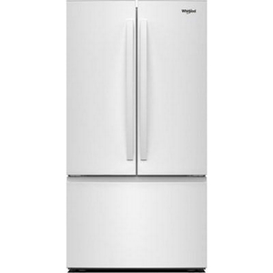 Réfrigérateur trois portes avec porte à deux battants autoportant de 36 po, 31 pi³. avec distributeur d'eau interne Whirlpool - WRFF3336SW