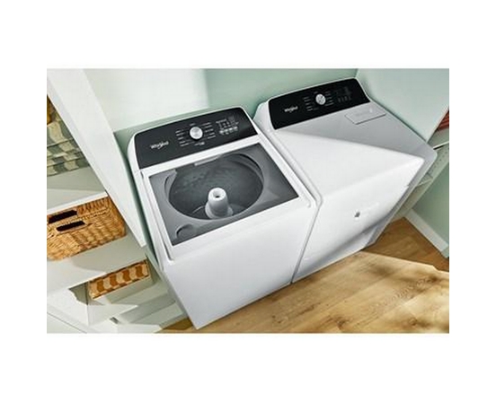 Laveuse à chargement vertical de 5,2 pi³. avec robinet intégré Whirlpool - WTW5025SW
