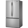 Réfrigérateur trois portes avec porte à deux battants autoportant de 36 po, 31 pi³. avec machine à glaçons interne Whirlpool - WRFF3136SZ